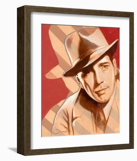 Portrait of H. Bogart-Joadoor-Framed Art Print