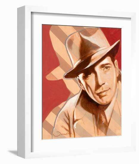 Portrait of H. Bogart-Joadoor-Framed Art Print