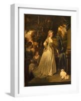 Portrait of H.R.H. Frederica Charlotte Ulrica, Princess Royal of Prussia and Duchess of York, 1792-John Hoppner-Framed Giclee Print