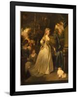 Portrait of H.R.H. Frederica Charlotte Ulrica, Princess Royal of Prussia and Duchess of York, 1792-John Hoppner-Framed Giclee Print