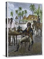 Portrait of Haitian Patriot Toussaint Louverture-Stefano Bianchetti-Stretched Canvas