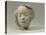 Portrait of Hanako (1868-1945), 1908 (Plaster)-Auguste Rodin-Stretched Canvas