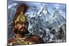 Portrait of Hannibal and His Troops Crossing the Alps-Stocktrek Images-Mounted Art Print