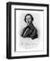 Portrait of Hans Christian Andersen-Johan Frederick Moller-Framed Giclee Print