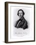 Portrait of Hans Christian Andersen-Johan Frederick Moller-Framed Giclee Print