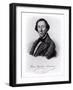 Portrait of Hans Christian Andersen-Johan Frederick Moller-Framed Giclee Print