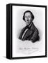 Portrait of Hans Christian Andersen-Johan Frederick Moller-Framed Stretched Canvas