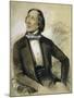 Portrait of Hans Christian Andersen-null-Mounted Giclee Print