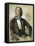 Portrait of Hans Christian Andersen-null-Framed Stretched Canvas