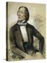 Portrait of Hans Christian Andersen-null-Stretched Canvas