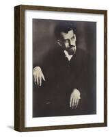 Portrait of Hans Pfitzner-null-Framed Photographic Print