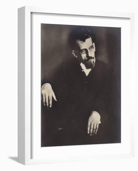 Portrait of Hans Pfitzner-null-Framed Photographic Print