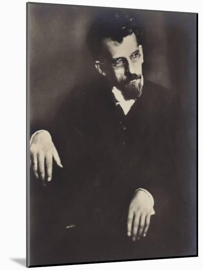Portrait of Hans Pfitzner-null-Mounted Photographic Print