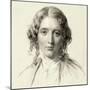 Portrait of Harriet Beecher Stowe, 1853-Francis Holl-Mounted Giclee Print