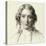 Portrait of Harriet Beecher Stowe, 1853-Francis Holl-Stretched Canvas