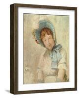 Portrait of Harriet Hubbard Ayers-William Merritt Chase-Framed Giclee Print