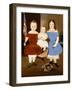 Portrait of Hattie Elizabeth, Ellis and Eva Flye, 1854-William Matthew Prior-Framed Giclee Print