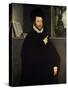 Portrait of Healthy Man-Giovanni Battista Moroni-Stretched Canvas