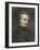 Portrait of Hector Berlioz-Gustave Courbet-Framed Giclee Print