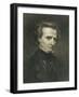 Portrait of Hector Berlioz-Gustave Courbet-Framed Giclee Print