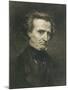 Portrait of Hector Berlioz-Gustave Courbet-Mounted Giclee Print