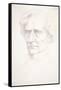 Portrait of Hector Berlioz-Alphonse Legros-Framed Stretched Canvas
