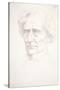 Portrait of Hector Berlioz-Alphonse Legros-Stretched Canvas