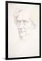 Portrait of Hector Berlioz-Alphonse Legros-Framed Giclee Print