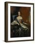 Portrait of Hedvig Eleonora of Holstein-Gottorp (1636-171), Queen of Sweden-David von Krafft-Framed Giclee Print