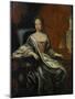 Portrait of Hedvig Eleonora of Holstein-Gottorp (1636-171), Queen of Sweden-David von Krafft-Mounted Giclee Print