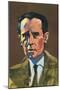 Portrait of Heinrich Boll (Cologne, 1917-Kreuzau-Langenbroich, 1985), German Writer-null-Mounted Giclee Print