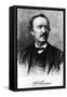 Portrait of Heinrich Schliemann-null-Framed Stretched Canvas