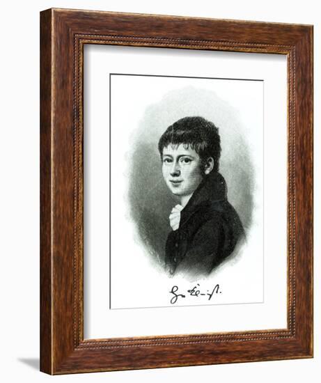 Portrait of Heinrich Von Kleist as a Child-null-Framed Giclee Print