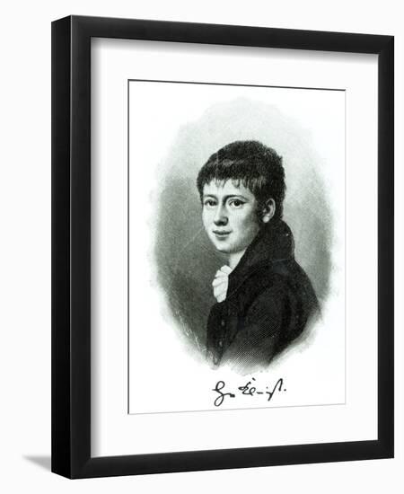 Portrait of Heinrich Von Kleist as a Child-null-Framed Giclee Print