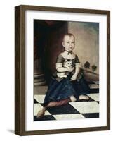 Portrait of Helen Willis-Joseph Badger-Framed Giclee Print