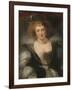 Portrait of Helena Fourment (1614-1673), the Artist’S Second Wife, C.1650 (Oil on Panel)-Peter Paul (after) Rubens-Framed Giclee Print