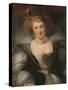 Portrait of Helena Fourment (1614-1673), the Artist’S Second Wife, C.1650 (Oil on Panel)-Peter Paul (after) Rubens-Stretched Canvas