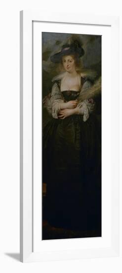 Portrait of Helena Fourment, C.1630-1632-Peter Paul Rubens-Framed Premium Giclee Print