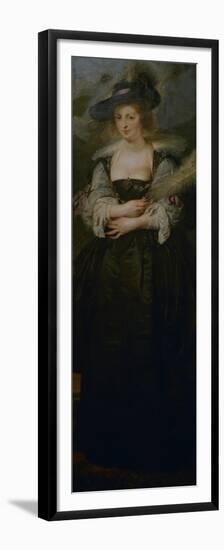 Portrait of Helena Fourment, C.1630-1632-Peter Paul Rubens-Framed Premium Giclee Print