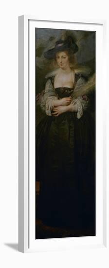 Portrait of Helena Fourment, C.1630-1632-Peter Paul Rubens-Framed Premium Giclee Print