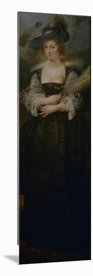 Portrait of Helena Fourment, C.1630-1632-Peter Paul Rubens-Mounted Premium Giclee Print