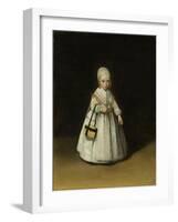 Portrait of Helena van der Schalcke, c.1648-Gerard ter Borch or Terborch-Framed Giclee Print