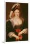 Portrait of Helene Fourment with Gloves, C.1632-Peter Paul Rubens-Framed Giclee Print