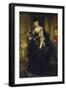 Portrait of Helene Fourment-Peter Paul Rubens-Framed Giclee Print