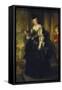 Portrait of Helene Fourment-Peter Paul Rubens-Framed Stretched Canvas