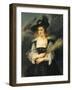 Portrait of Helene Fourment-Peter Paul Rubens-Framed Giclee Print