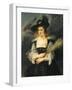 Portrait of Helene Fourment-Peter Paul Rubens-Framed Giclee Print