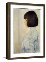 Portrait of Helene Klimt, 1898-Gustav Klimt-Framed Giclee Print