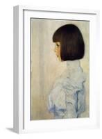 Portrait of Helene Klimt, 1898-Gustav Klimt-Framed Giclee Print