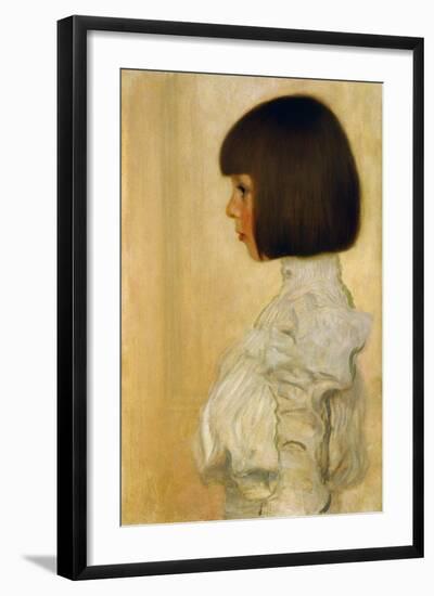 Portrait of Helene Klimt-Gustav Klimt-Framed Giclee Print